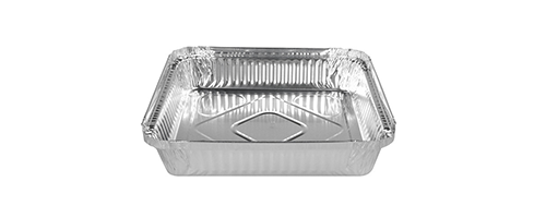 9x13x2 inch aluminum catering foil tray oblong tin foil pan for food service and catering industries