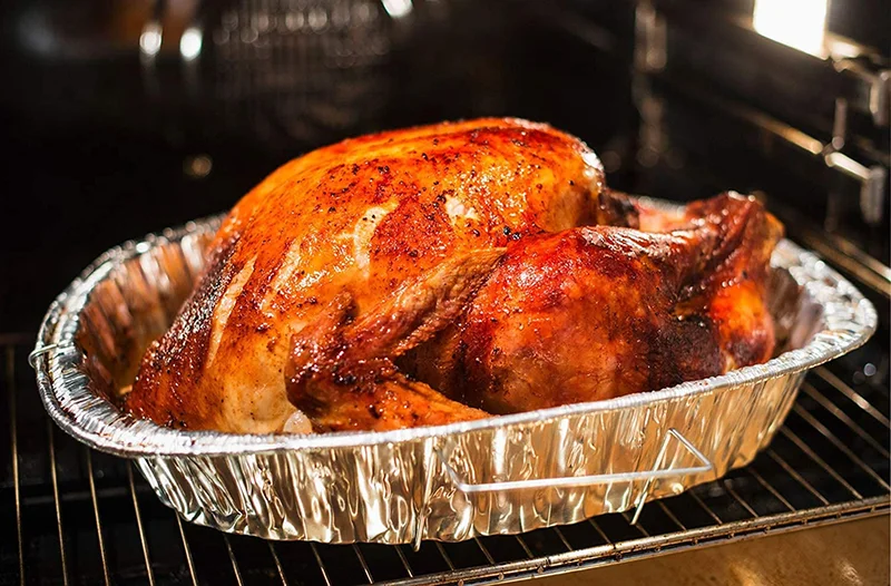 well-roasted turkey