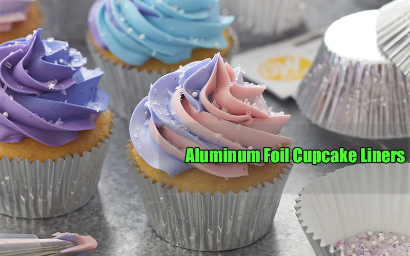 aluminum foil cupcake liners