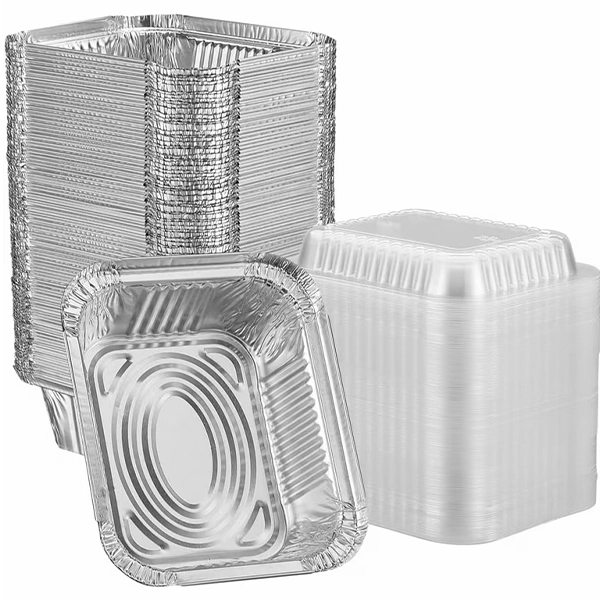 rectangular alu foil containers