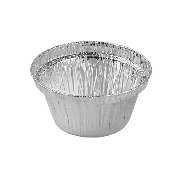 round deep aluminum foil pan