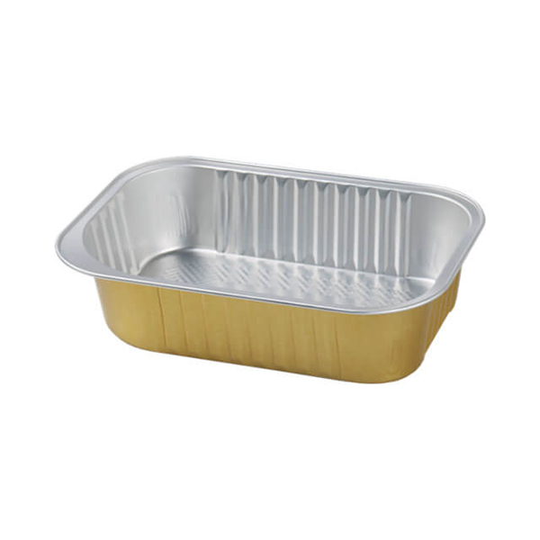 smoothwall aluminum foil container rectangular wrinkle free product