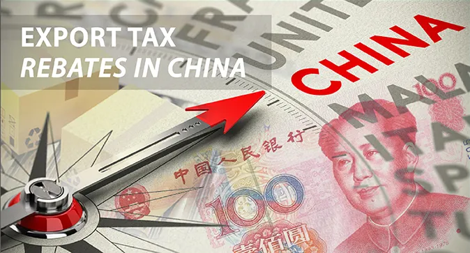 export tax rebates in China