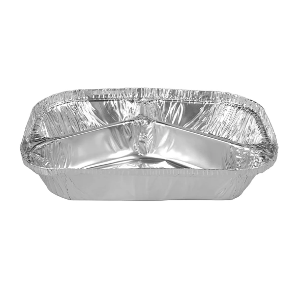 3 compartment foil containers