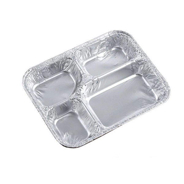 4 Compartment Takeaway Container with Lid