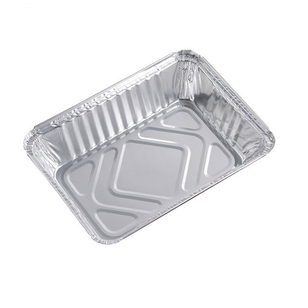 5x8 Fast Food Takeout Foil Container (F3)